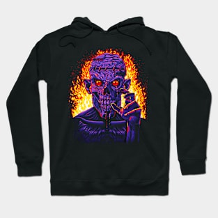 Zombie in flames Hoodie